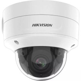 Hikvision Cámara IP minidomo 8M 4K AcuSense 2.8-12mm antivandálico IR40 WDR H.265+ IK10 IP66 12V/PoE. Audio, alarma Precio: 479.402. SKU: B1FWA9TEM2