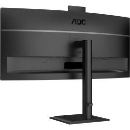AOC CU34E4CV Monitor Curvo 34 Zoll WQHD 1440p 120 Hz USB-C Power Delivery 90W Negro
