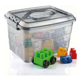 Caja de Almacenaje Confortime Tetris Gris Plástico (14 L) Caja de Almacenaje Confortime Tetris Gris Plástico (14 L)