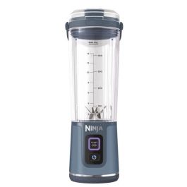 Batidora de vaso portátil Ninja AZUL, 530 ml, USB-C, apta para smoothies y bebidas frías, incluye vaso y tapa de viaje