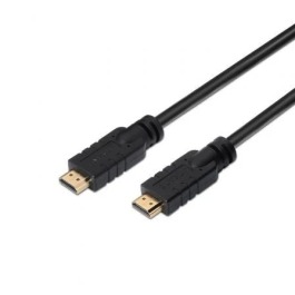 Aisens Cable HDMI V2.0 Premium Alta Velocidad 18 Gbps 4K@60Hz con Repetidor Negro 20M Precio: 47.68999983. SKU: B18MDNXRWS