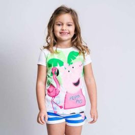 Cerdá Conjunto 2 piezas French Terry Peppa Pig Talla 5 años Blanco