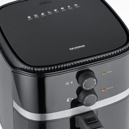 Severin FR2452 SEV1705591566155 Freidora de Aire Caliente 5L Sin Aceite Multicocina Tiempo y Termostato Regulable Negra Severin FR2452 SEV1705591566155 Freidora de Aire Caliente 5L Sin Aceite Multicocina Tiempo y Termostato Regulable Negra