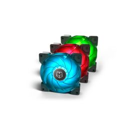 NOX Hummer H-Sync Kit 3 Ventiladores para PC 120mm RGB LED PWM Sincronizable con Asus Aura Sync, MSI Mystic Light Negro Precio: 32.69000009. SKU: S5601757