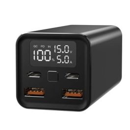 Leotec LEPOW65W20K batería externa Ión de litio 20000 mAh Negro