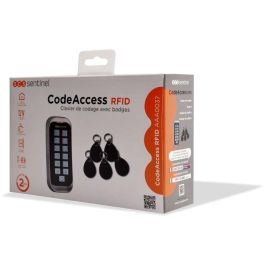 Scs Sentinel Teclado de Control de Acceso CodeAccess RFID con Cableado, Resistente al Agua IP68, 12V, Capacidad 2000 Usuarios, Incluye 5 Insignias
