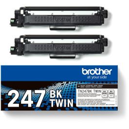 BROTHER pack de 2 cartuchos deToner negro de larga duracion tn247bktwin/TN247BKTWIN