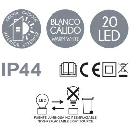 Home Deco Factory Guirnalda Exterior 20 LED