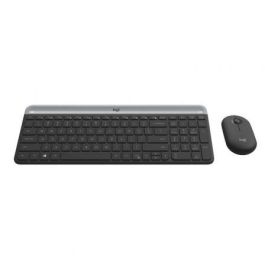 Logitech Combo Teclado + Ratón MK470 Slim Inalámbrico Gris Grafito