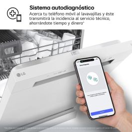 Lavavajillas LG DF142FW 5P QUADWASH 60 cm Blanco