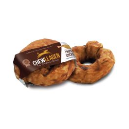 Chewllagen 742174712029 Recompensa Masticable Colágeno para Perros Sabor Pollo Donut 10 cm | Articulaciones Intestino | Display 15 pz