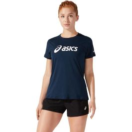 Camiseta de Manga Corta Mujer Asics 2012C330-400 Azul marino (XS)
