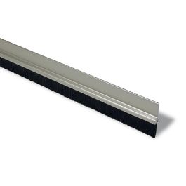 BRINOX Burlete Adhesivo de Aluminio con Pelo, 100 cm, Acabado Inoxidable para Instalación de Sobreponer Precio: 15.88999951. SKU: B13KPTM6TA