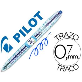 Boligrafo Pilot Gel B2P Azul 10 unidades Precio: 18.7549994797. SKU: S8422322