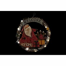 Decoracion Luminosa Navidad Tradicional DKD Home Decor Gris Rojo 4 x 30 x 31 cm (2 Unidades) Decoracion Luminosa Navidad Tradicional DKD Home Decor Gris Rojo 4 x 30 x 31 cm (2 Unidades)