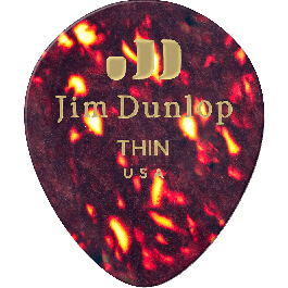 Pack 12 Púas Genuine Celluloid Teardrop Shell - Thin Pack 12 Púas Genuine Celluloid Teardrop Shell - Thin