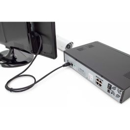 DIGITUS HDMI-Kabel A HighSpeed Ethernet St/St 1.0m schwarz