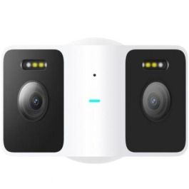 Xiaomi Cámara Vigilancia Exterior CW100 Dual 2K HD Visión Nocturna Todo Color Doble Lente Control APP IP66 Resistente