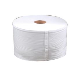 Papel Secamanos Industrial 26 cms De Ancho X 400 Mts Aprox Diametro 33,5 cm Para El Dispensador 46826 2 unidades