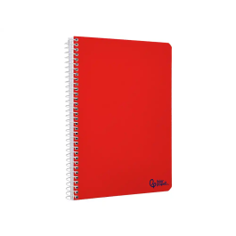 Liderpapel Cuaderno Espiral A5 Smart Tapa Blanda 80 Hojas 75gr Cuadro 6mm Colores Surtidos