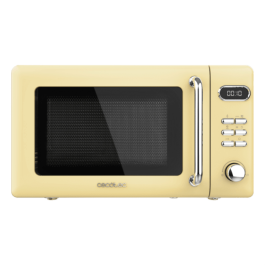Cecotec 01713 Microondas con Grill Digital, 700W de Potencia, 20L de Capacidad, para Encimera, Color Amarillo, 8 Programas Automáticos Precio: 86.58999943. SKU: B18L2HP7AX