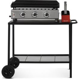Trolley BRASERO para plancha - Acero - 85 cm Trolley BRASERO para plancha - Acero - 85 cm