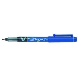 Rotulador Fibra Pilot Sign Pen Azul (Set de 12) Precio: 20.50000029. SKU: B18CN32FLG