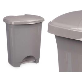 Papelera de Pedal Gris Arte Regal 10L 27x33.5x22 cm (8 Unidades) Papelera de Pedal Gris Arte Regal 10L 27x33.5x22 cm (8 Unidades)