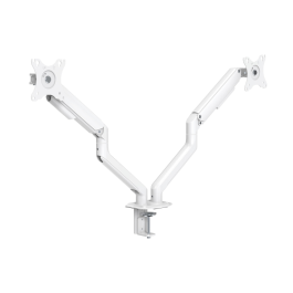 TooQ DB4132TNR-W Soporte de Escritorio Doble para Monitor 17-32" (43-81 cm) VESA 75x75 100x100 Blanco Precio: 51.49999943. SKU: S0233992