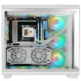 Caja Semitorre ATX Mars Gaming MCREVW Blanco