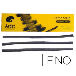 Artist Carboncillo Artista Fino 3-4 mm Caja de 10 Unidades Madera Precio: 2.6899994. SKU: B16N7WYDC9