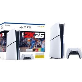 Sony PS5 Slim HBPS5STDNBA2K26 - Pack Consola PlayStation 5 + NBA 2K26 (Código en Caja)