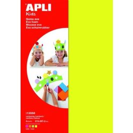 Goma Eva Apli Hoja 20X30 Cm Fluor 4 Hojas (Rosa, Amarillo, Verde Y Naranja) Precio: 4.88999962. SKU: B1KANEB462