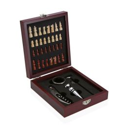 Set de Accesorios para Vino Versa Ajedrez Cristal ABS Madera MDF 16,8 x 5,1 x 14,78 cm Precio: 13.95000046. SKU: B153FCXRCB