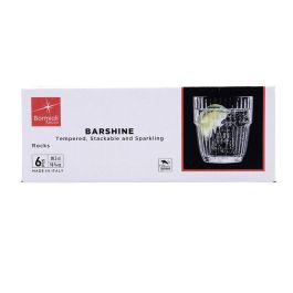 Bormioli Rocco Barshine Caja 6 Vasos Bajos Vidrio Templado 30 cL