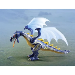Playmobil Dragón de Combate Novelmore 71644 con Caballero y Accesorios para +4 años