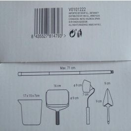 Inde Set De Rodillos De Pintura Recargables Antigoteo (5 Cajas)