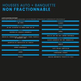 XLCOVER Fundas para Asientos de Coche AAAQG37659 - XL - Sin Aberturas - Compatibles Airbags - Asientos Delanteros, Reposacabezas y Trasero