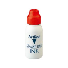 Tinta Tampon Artline Roja Bote 50 Cc