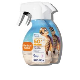 Sensilis PEDIATRICS Loción Spray Fotoprotector Corporal SPF50+ Piel Atópica Resistente Agua Absorción Rápida Hidratante Pack 2x200ml Precio: 24.95000035. SKU: B16H7A2MF8