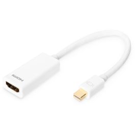 Digitus Cable Mini DisplayPort a HDMI Tipo A St/Bu 0.15m Blanco Precio: 27.50000033. SKU: B1AQ8V7KPN