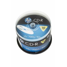 CD-R HP 50 Unidades 700 MB 52x Precio: 14.49999991. SKU: S8410315
