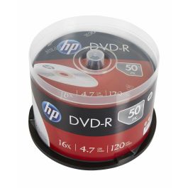 DVD-R HP 50 Unidades 4,7 GB 16x (50 Unidades) Precio: 24.95000035. SKU: S8410320