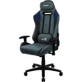 Aerocool DUKE AeroSuede Silla para videojuegos universal Negro, Azul