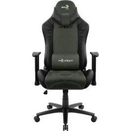 SILLA GAMER AEROCOOL KNIGHT HUNTER GREEN - MARCO DE ACERO - MECANISMO DE MARIPOSA - PISTON GAS CLASE 4 - REPOSABRAZOS AJUSTABLES - HASTA 150KG