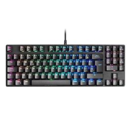 Teclado Gaming Mecánico Mars Gaming MKREVOPRORES/ Switch Rojo