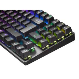 Mars Gaming MKREVO PRO teclado USB Portugués Negro