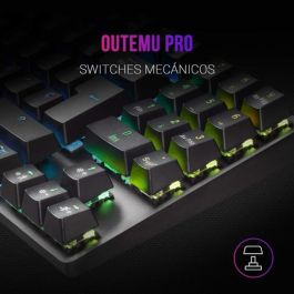 Mars Gaming MKREVO PRO teclado USB Portugués Negro