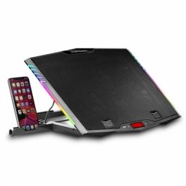 Soporte Refrigerante Mars Gaming MNBC5 para Portátiles hasta 17.3"/ Iluminación LED Soporte Refrigerante Mars Gaming MNBC5 para Portátiles hasta 17.3"/ Iluminación LED