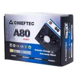 Chieftec CTG-550C Fuente Alimentación PC 550W 80 PLUS, ATX, PFC Activo, Semimodular, Serie A-80, 24-pin ATX